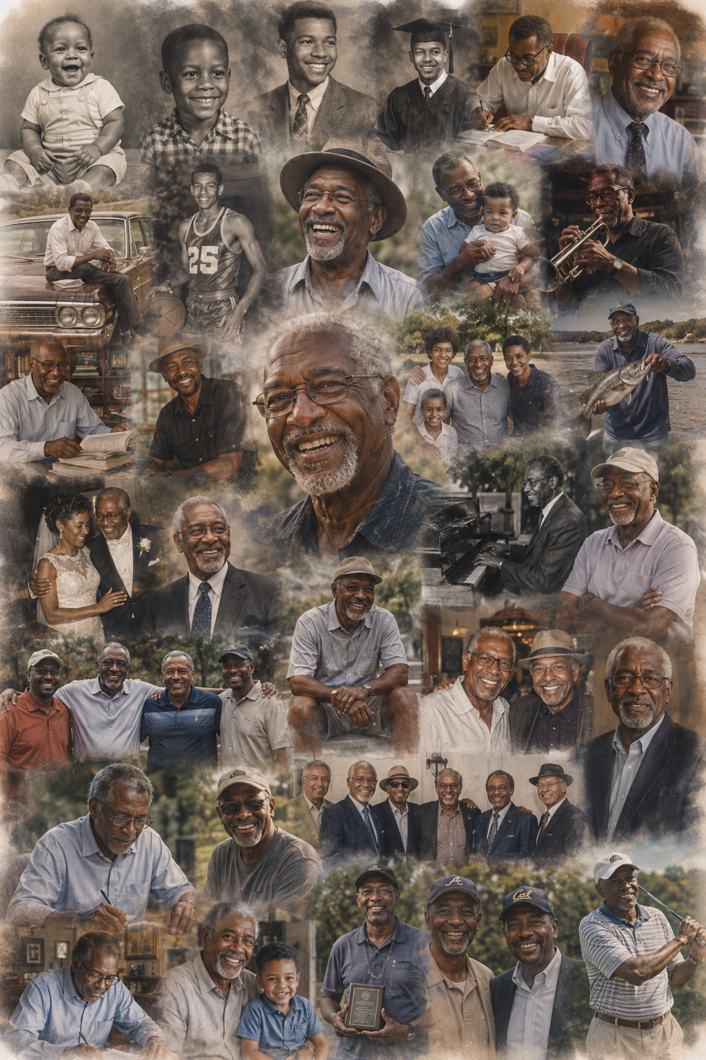 Custom Digital Photo Board – Personalized Collage Display