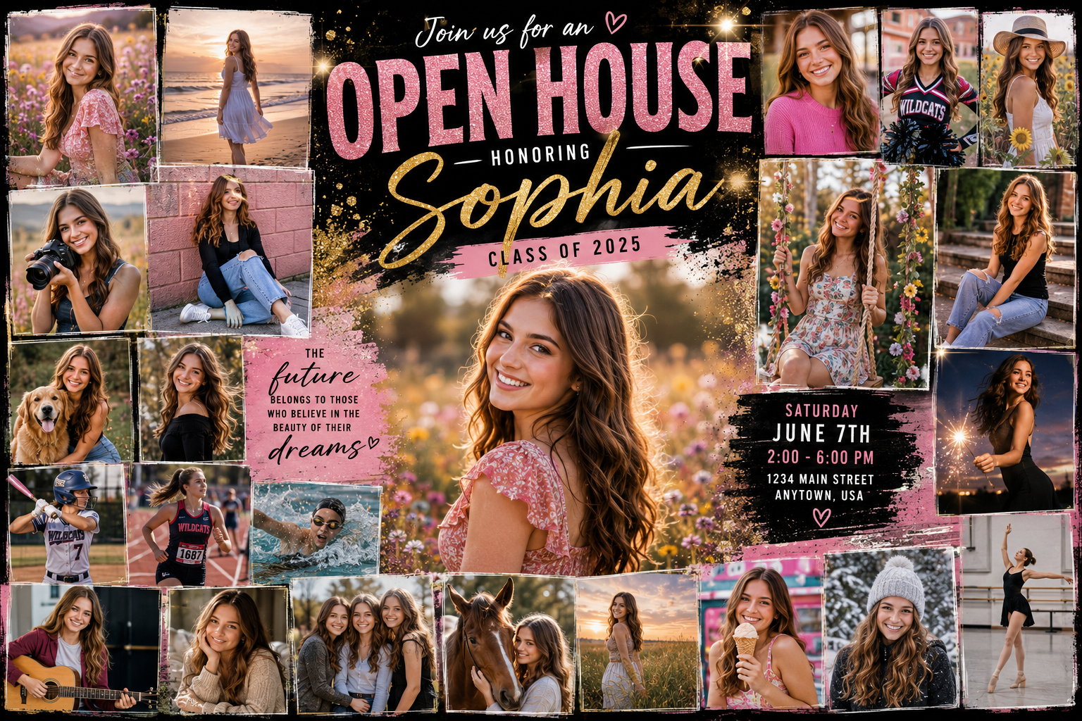 Custom Open House Display Board