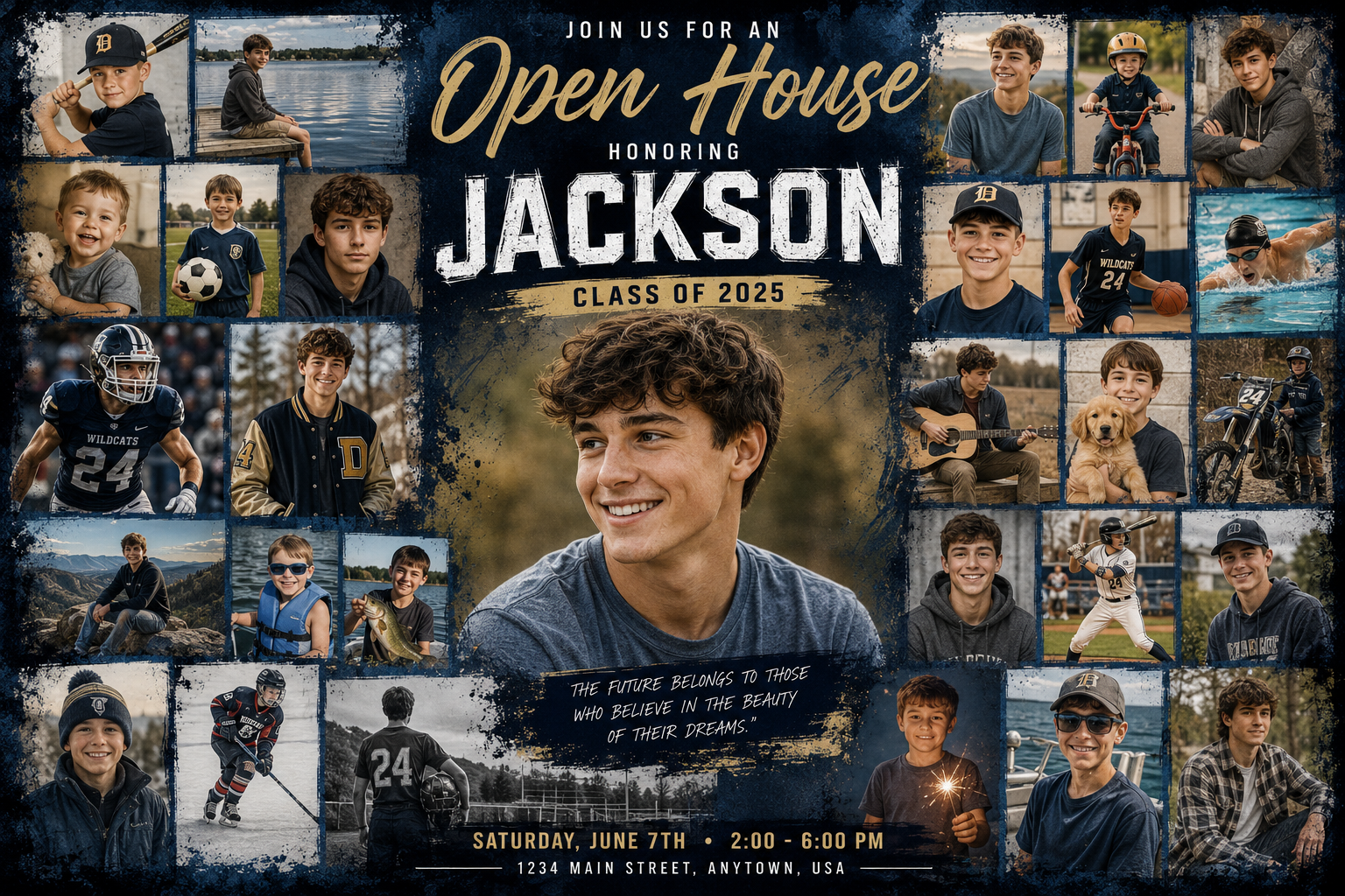 Custom Open House Display Board