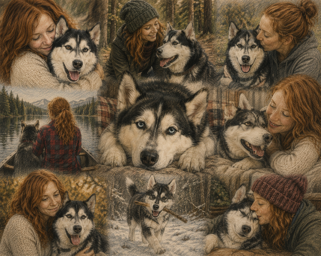 Custom Pet Memory Collage – Personalized Pet Tribute Poster