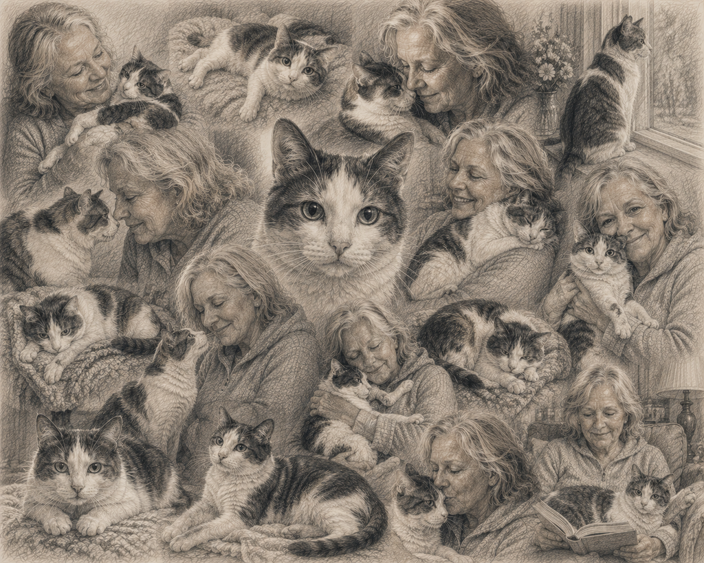 Custom Pet Memory Collage – Personalized Pet Tribute Poster