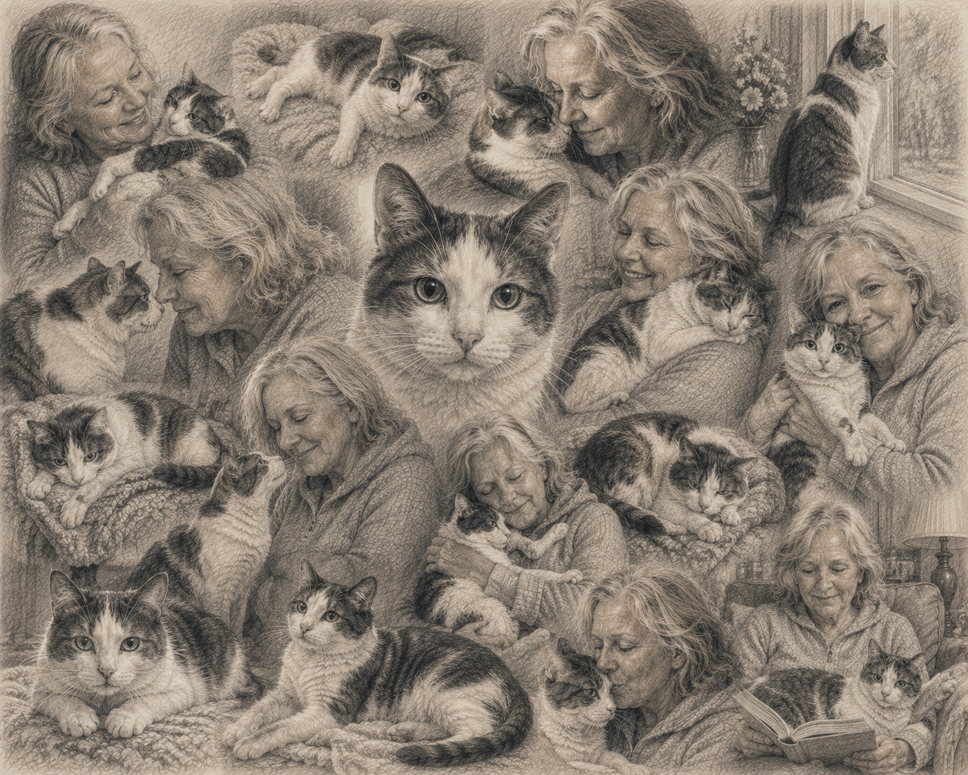 Custom Pet Memory Collage – Personalized Pet Tribute Poster