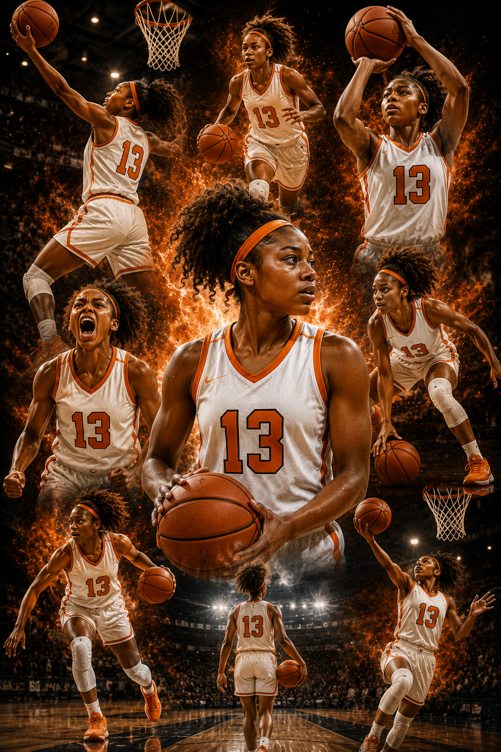 Custom Sports Collage – Personalized Senior & Team Photo Poster