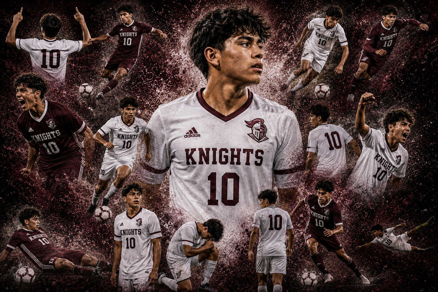 Custom Sports Collage – Personalized Senior & Team Photo Poster
